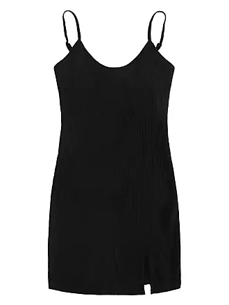  Floerns Women's Basic Spaghetti Strap Leotard Solid Cami  Bodysuit Tops Black XS : Clothing, Shoes & Jewelry