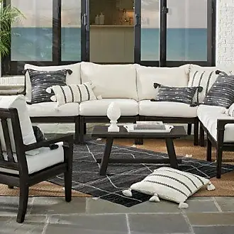 Buy Bellagio Cushioned Loveseat w/ Two Accent Pillows By Castelle - Classic  Patio Furniture On Sale $4,650.00