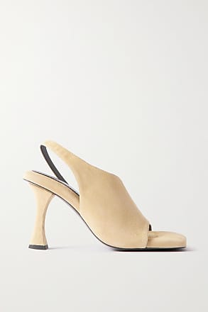 Proenza Schouler Leder Sandale in Weiß Damen Schuhe Absätze Sandaletten 