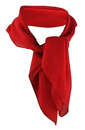 tissu nicki écharpe dames satin foulard bleu foncé rouge argent 90 x 90