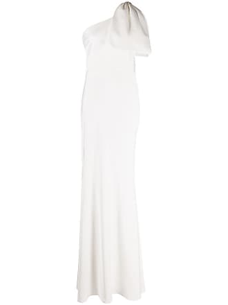 Sachin & Babi Aubrey one-shoulder gown - women - Polyester - 10 - White