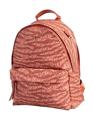 Michael Kors Valerie Medium Logo Backpack Color Vanilla Acorn 