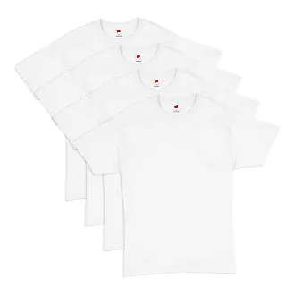 Hanes Ultimate Men's 4-Pack ComfortBlend V-Neck with FreshIQ Odor  Protection, White, Medium : : Clothing, Shoes & Accessories