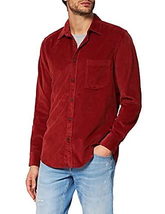Mode Chemises Chemises à manches longues Hugo Boss Chemise \u00e0 manches longues rouge style d\u00e9contract\u00e9 