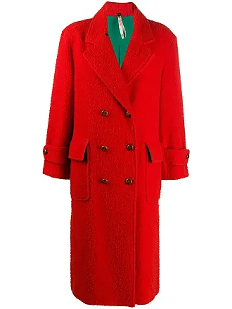 Blake Lively's red vinyl trench coat is everything | Stylight