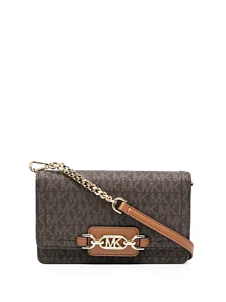 Michael Kors Erin XS Waist Bag FannyPack Crossbody MK Logo Jacquard  (Luggage)