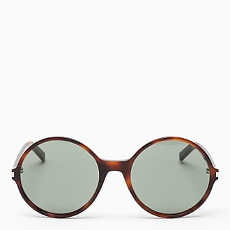 saint laurent novelty 54mm round metal sunglasses