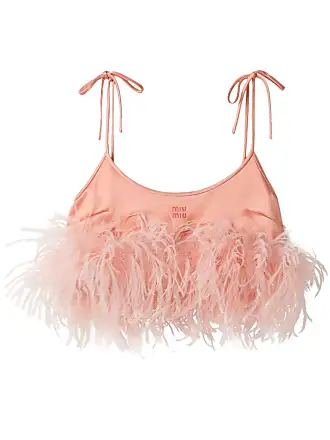 Miu Miu Radzimir Bralette Top In Multi-colored