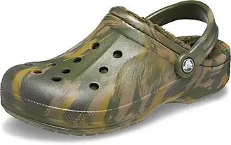  Crocs Unisex Classic Camo Clogs, Multi, Numeric_4 US Women