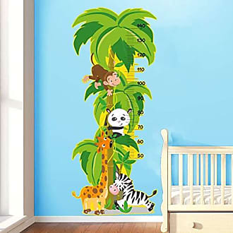Wanddekoration Kinderzimmer Sticker Schalter und Steckdose 10 x 10 cm Wandaufkleber Löwe