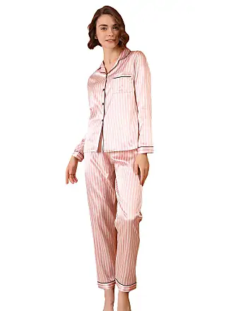 MakeMeChic Women's Satin Cami Pajama Shorts Set Silk Pj Set 2 Piece  Sleepwear Dusty Pink S at  Women's Clothing store