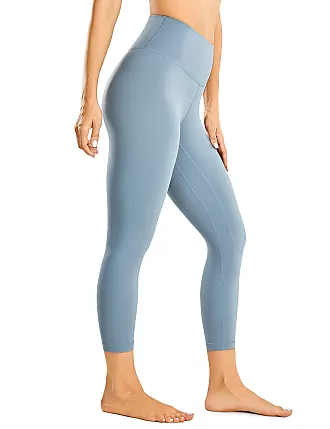 CRZ YOGA Naked Feeling Women's Workout Leggings 28 Inches Double
