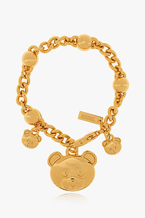 Croissant 9 Kt Gold Charm Cord Bracelet in Gold - Aliita