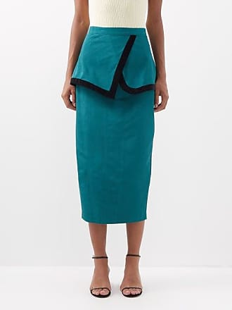 Lorena Antoniazzi Synthetic Long Skirt in Khaki Womens Clothing Skirts Maxi skirts Green 