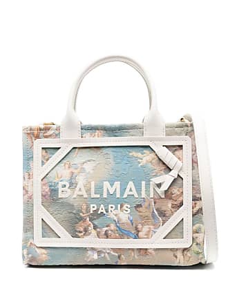 Balmain Blaze Zip Pouch Sky Print