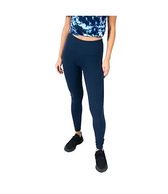 Spalding Women's Activewear Pace Legging with 2 Pockets, Paradise Floral,  Small at  Women's Clothing store