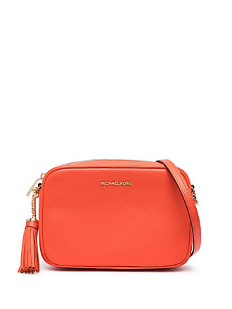 Michael Kors Orange Ladies Hally Extra Small Presbyopia Leather Crossbody  Bag: Handbags