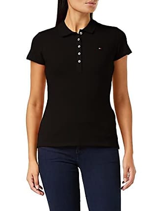 Damen Bekleidung Shirts & Tops Poloshirts Tommy Hilfiger Damen Poloshirt Gr INT M 