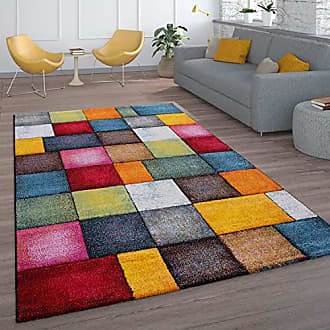 Teppich Multicolor Designer SIX05 Round Modern 140x200cm bunt