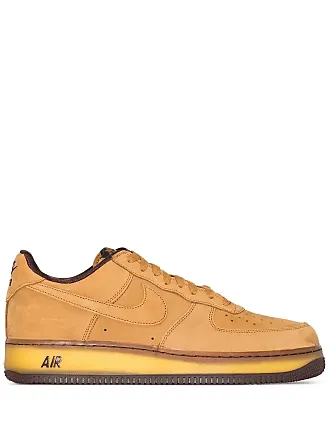 Nike Air Force 1 Mid Brown Plaid Sneakers - Farfetch