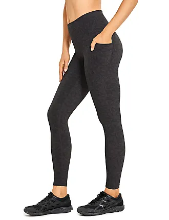 CRZ YOGA Women's Hugged Feeling Compression Leggings 25 Inches - Thick High  Waisted Tummy Control Workout Leggings, Beans Brown, XX-Small : :  Clothing, Shoes & Accessories