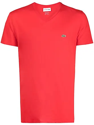 T shirt 2024 lacoste homme rouge