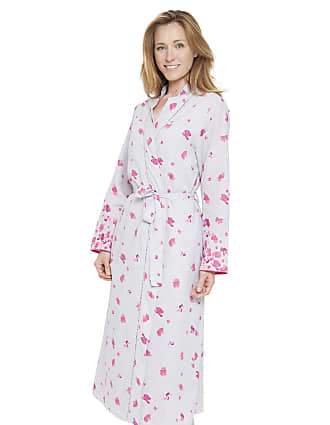Dressing Gown Cyberjammies White Pearl Woven Long Sleeve Embroidered 8-22