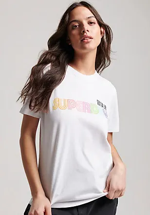 Superdry Damen-T-Shirts in Weiß | Stylight