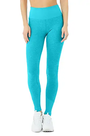 Alo Yoga Polka Dots Blue Teal Yoga Pants Size XS - 67% off