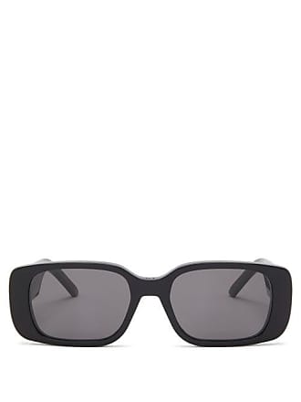Saint Laurent Eyewear leopard-print rectangle-frame Sunglasses - Farfetch