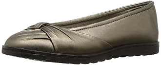 Easy Street Womens Giddy Ii Flat, Pewter, 5.5 M US