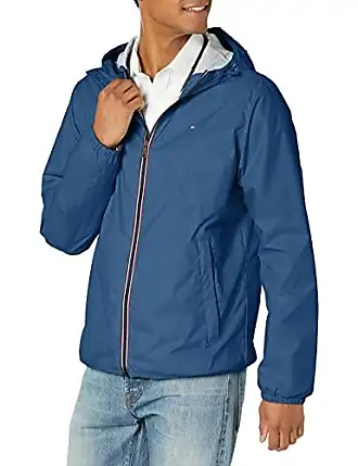 Tommy Hilfiger Men's Lightweight Water Resistant Breathable Hooded  Performance Softshell Jacket
