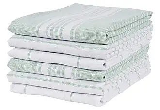 Cuisinart 100% Cotton Kitchen Towels, 2pk-Soft, Absorbent, Bleach Safe Dish  Towels Perfect for Everyday Use-Bleach Proof Towels Remain Vibrant and