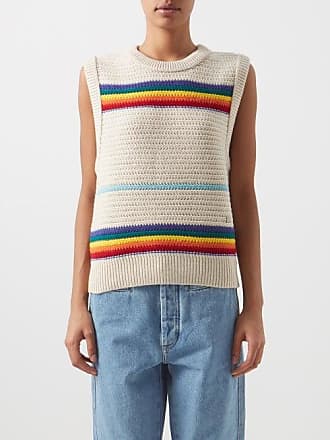 Xineppu Girls Colorblock Sweater Vest Summer Sleeveless Flowy Cute Camis Top 