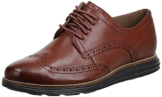 Cole Haan Mens Original Grand Shortwing Oxford, Woodbury/Java, 10.5 Medium US