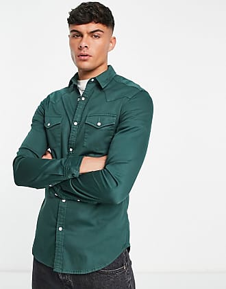 lente casado Comprensión Camisas de Asos para Hombre en Verde | Stylight