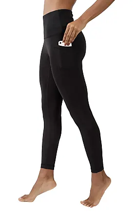 NWT Yogalicious Lux High Waist 7/8 Ankle Leggings Black Size S