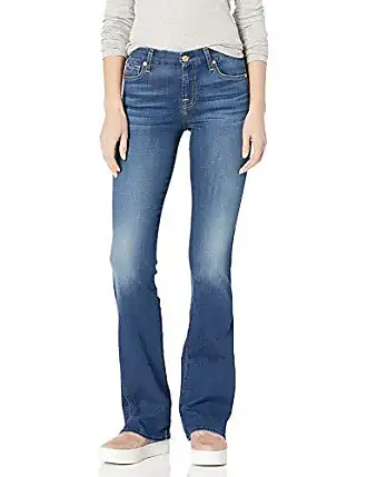 7 For All Mankind Women's Maternity Jeans, Blue Black River Thames, 24 :  : Clothing, Shoes & Accessories