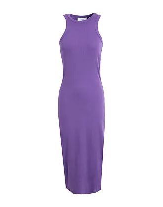 Halo Essential Dress, Sawyer Heather Purple Tank Dress