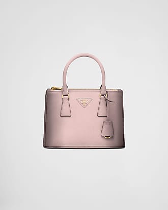 Prada rose pink saffiano mini sling bag Leather ref.137604 - Joli