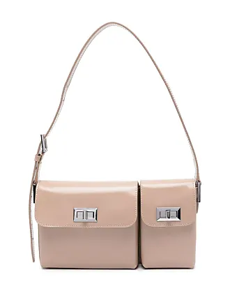 BY FAR White Patent Billy Bag By Far