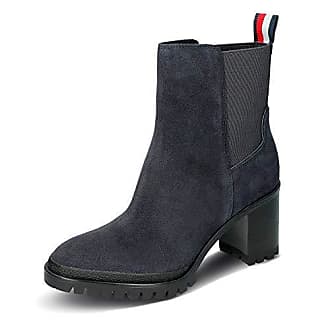 tommy hilfiger sporty mid heel chelsea