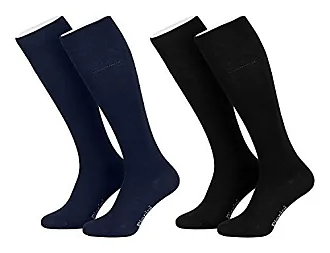 FALKE Family chaussettes hautes pour hommes - bleu marine (marine foncé) -  Taille: 43-46