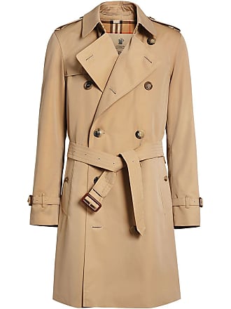 Burberry - Short Kensington Heritage Trench Coat - Men - Cotton/Cotton/Viscose - 44 - Neutrals