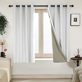  Deconovo Grey Blackout Curtains, Curtains 63 Inch