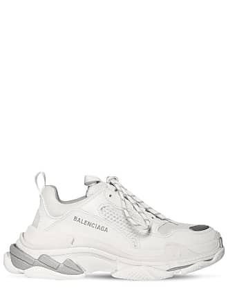 Balenciaga Balenciaga | Mujer Sneakers triple S De Piel Sintética 60mm Blanco/plata 35