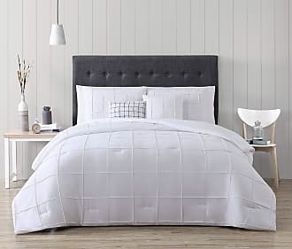 Geneva Home Fashion Nellie Comforter Set, Queen, White