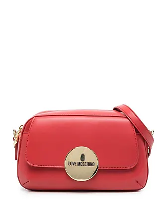 Crossbody bag Moschino Red in Plastic - 37340403