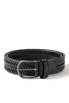 ANDERSON'S Textured-leather belt