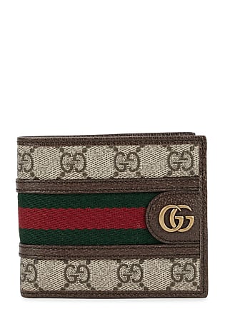 GG wallet with removable card case in black Supreme